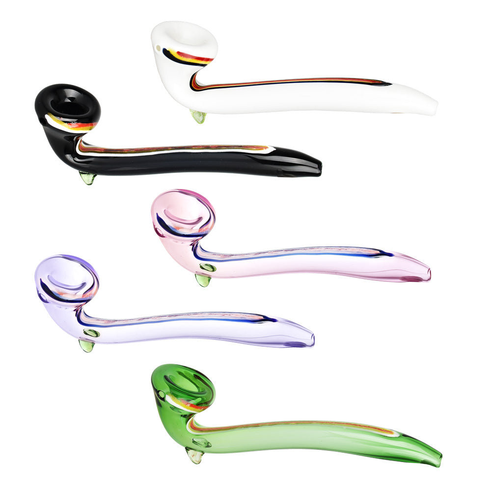 Smoking Sorcerer's Glass Hand Pipe - Discreet Smoker