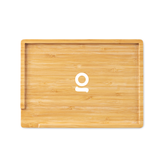 Ongrok Sustainable Small Bamboo Wood Tray - Discreet Smoker