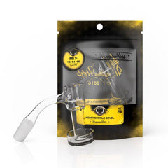 HONEYSUCKLE BEVEL QUARTZ BANGER - 45° DEGREE | BL - Discreet Smoker