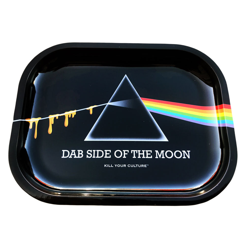 Kill Your Culture Rolling Tray | Dab Side Of The Moon - Discreet Smoker