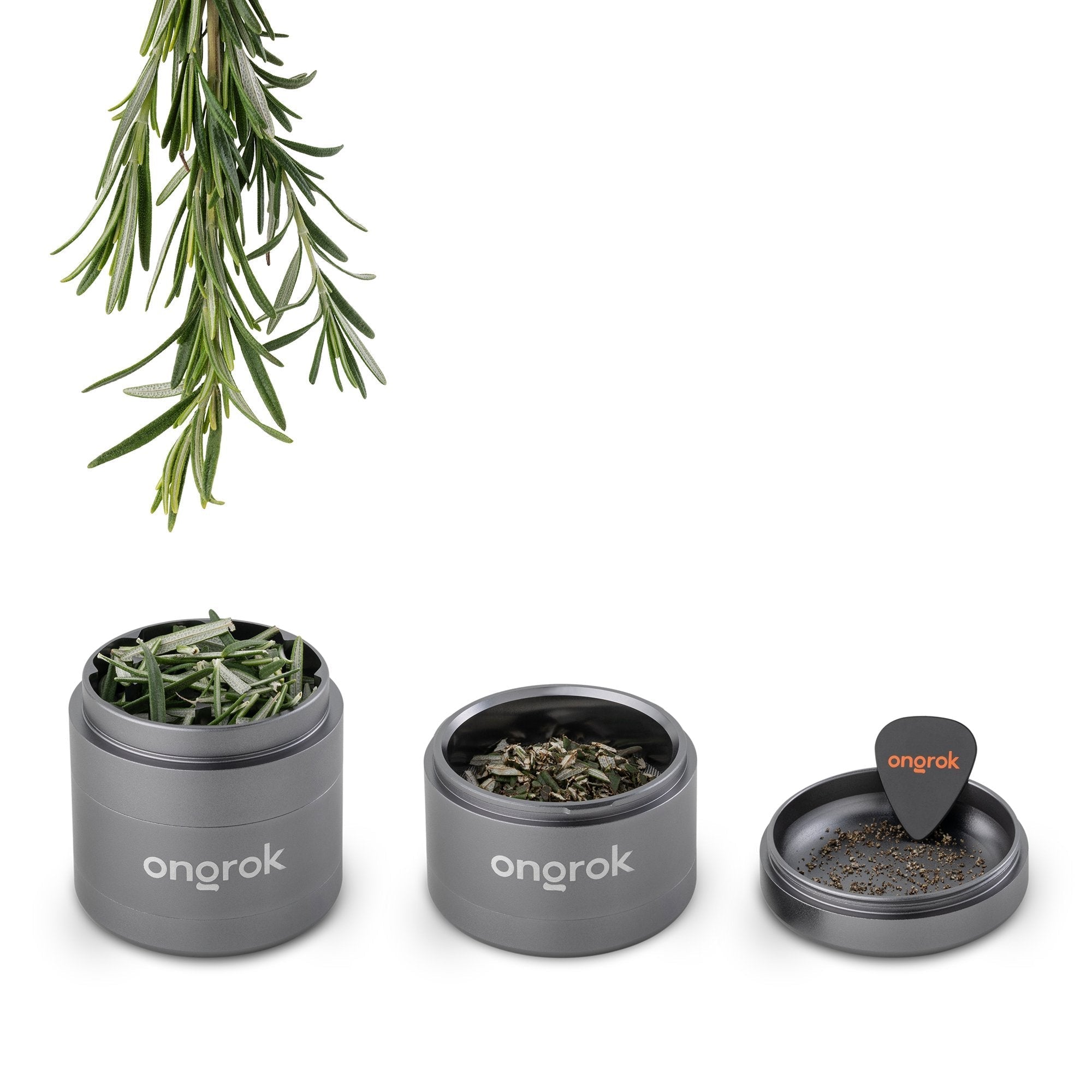 Ongrok Premium 4 Piece EZ Grinder - Discreet Smoker