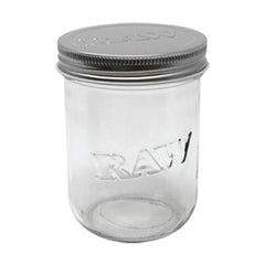 RAW Smell Proof Jar & Cozy w/ Lock - Discreet Smoker
