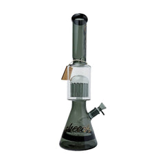 Cheech Glass 18" Double Trouble Water Pipe - Discreet Smoker