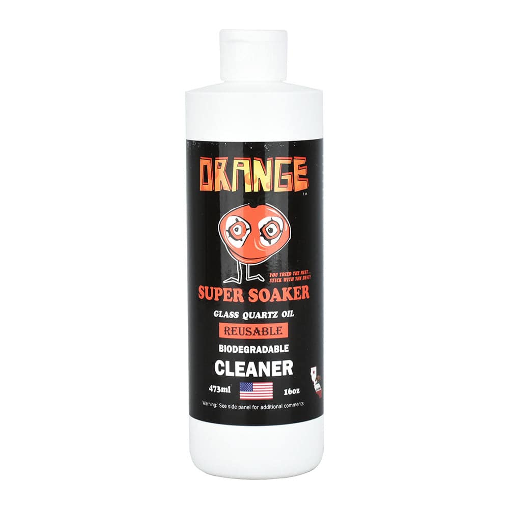 Orange Super Soaker Cleaner - 16oz - Discreet Smoker