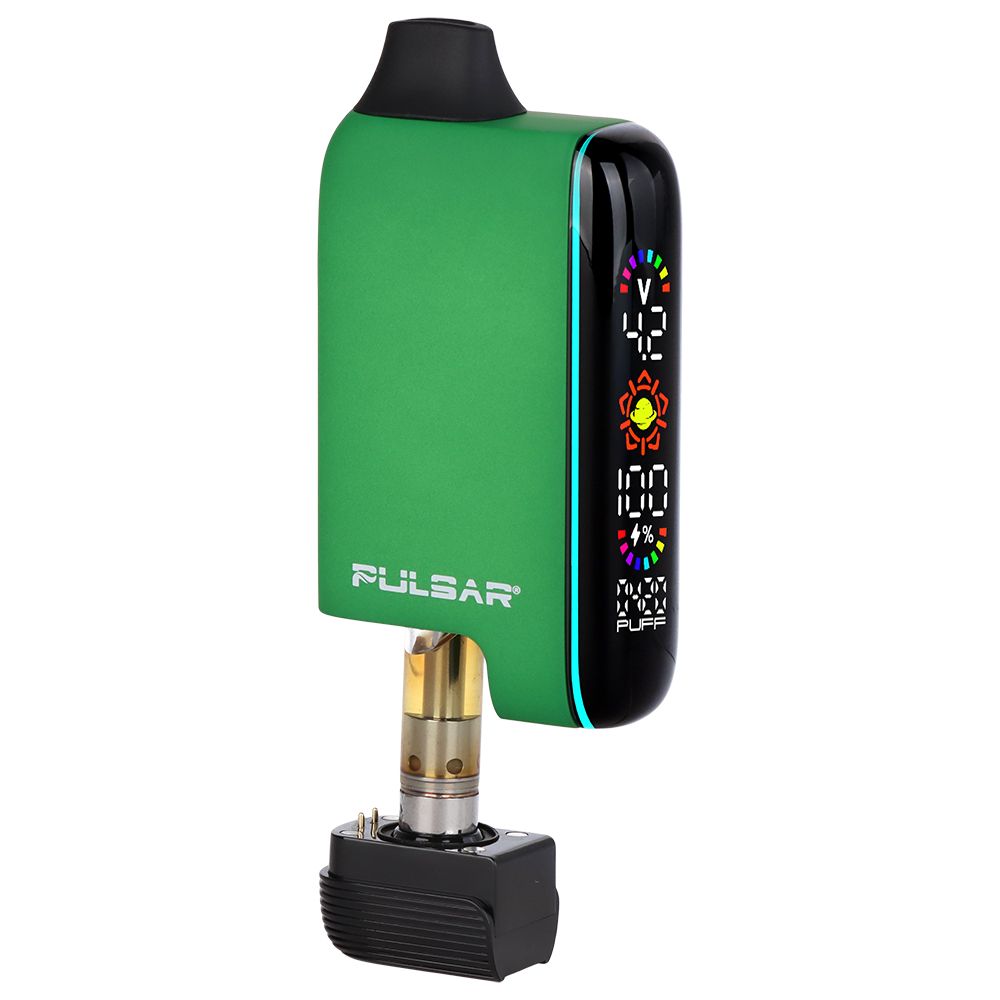 Pulsar 510 DL 5.0 Precision Voltage Control LCD Screen Vape Bar | Thermo Series | 1000mAh - Discreet Smoker