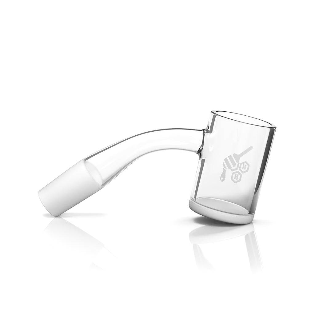HONEY & MILK QUARTZ BANGER - 45° DEGREE | YL - Discreet Smoker