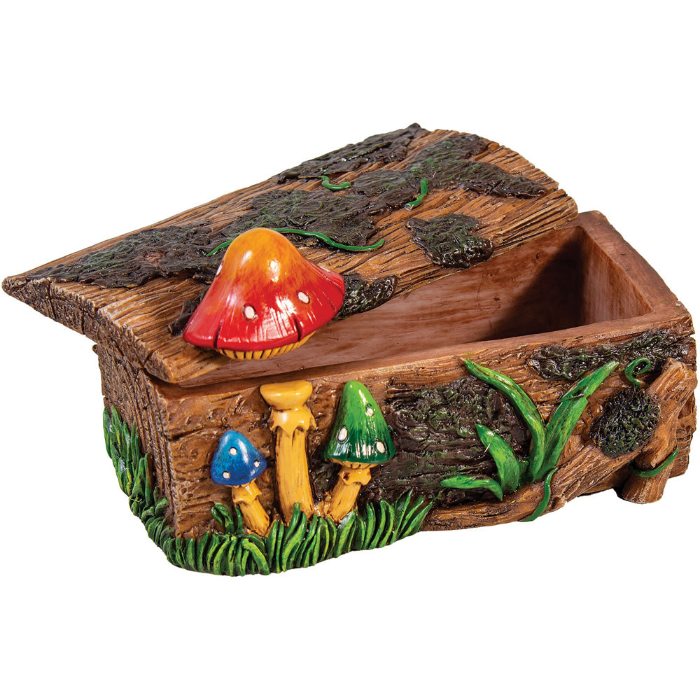Mushroom Stash Box - Polyresin / 5"x3" - Discreet Smoker