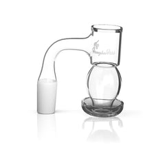 HONEYSUCKLE BUBBLE QUARTZ BANGER - 90° DEGREE | BL - Discreet Smoker