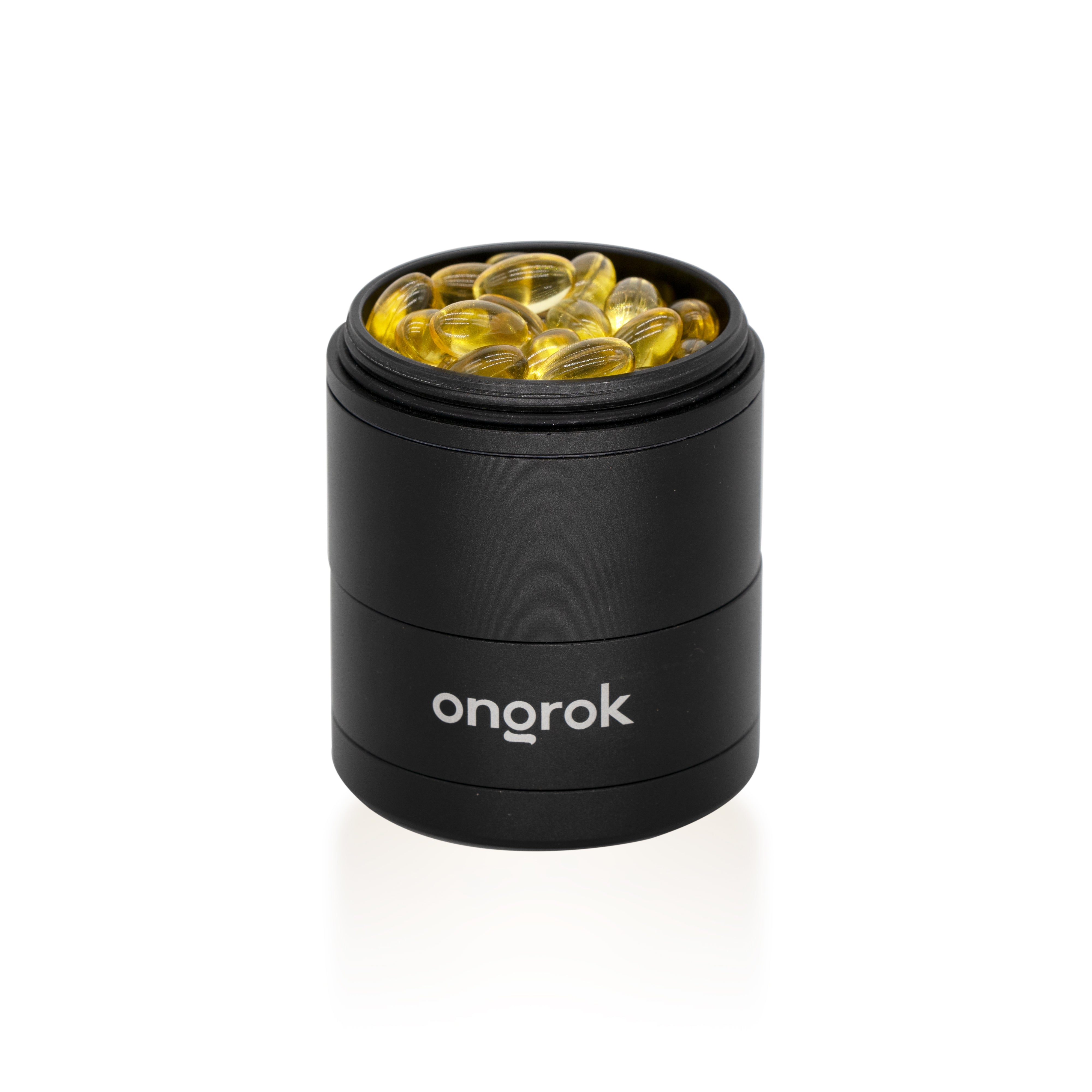 Ongrok 5 Piece Storage Grinder - Discreet Smoker