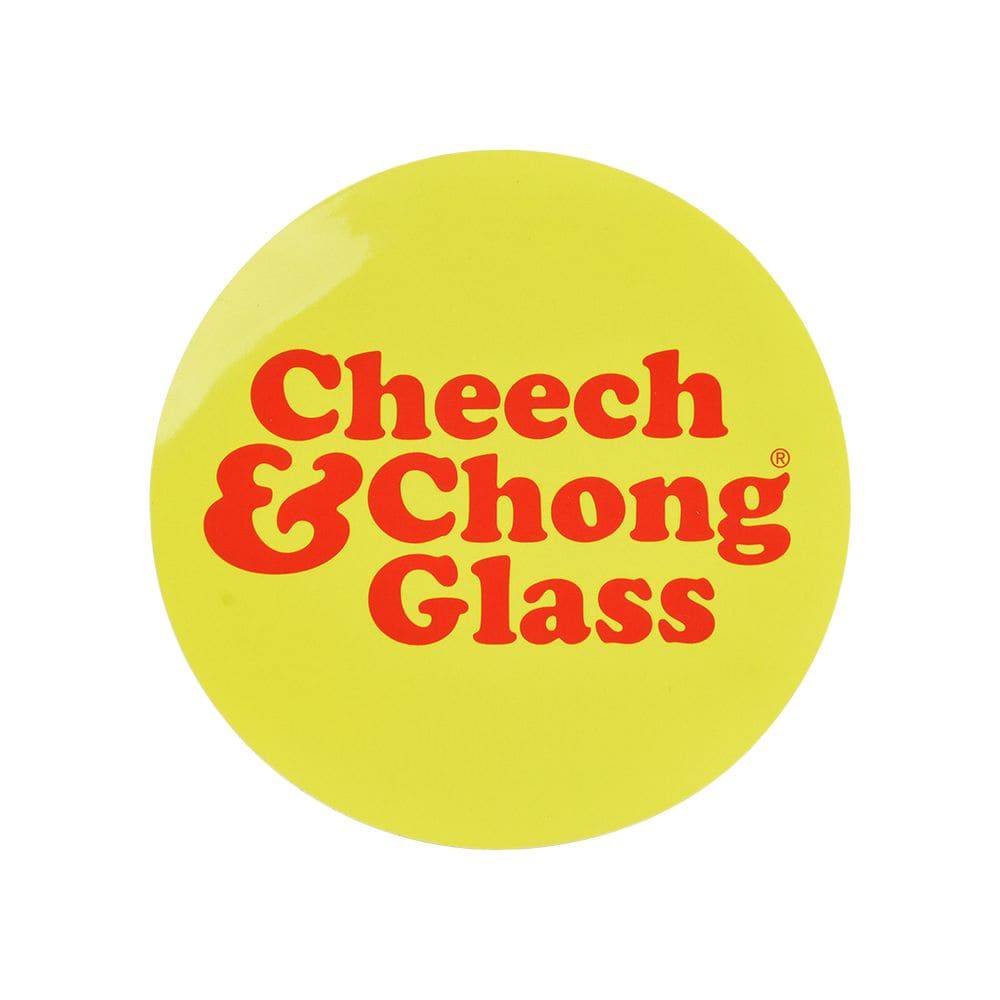 Cheech & Chong Glass Moustache Ride Beaker Bong | 12" | 14mm F - Discreet Smoker