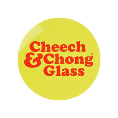 Cheech & Chong Glass Moustache Ride Beaker Bong | 12" | 14mm F - Discreet Smoker