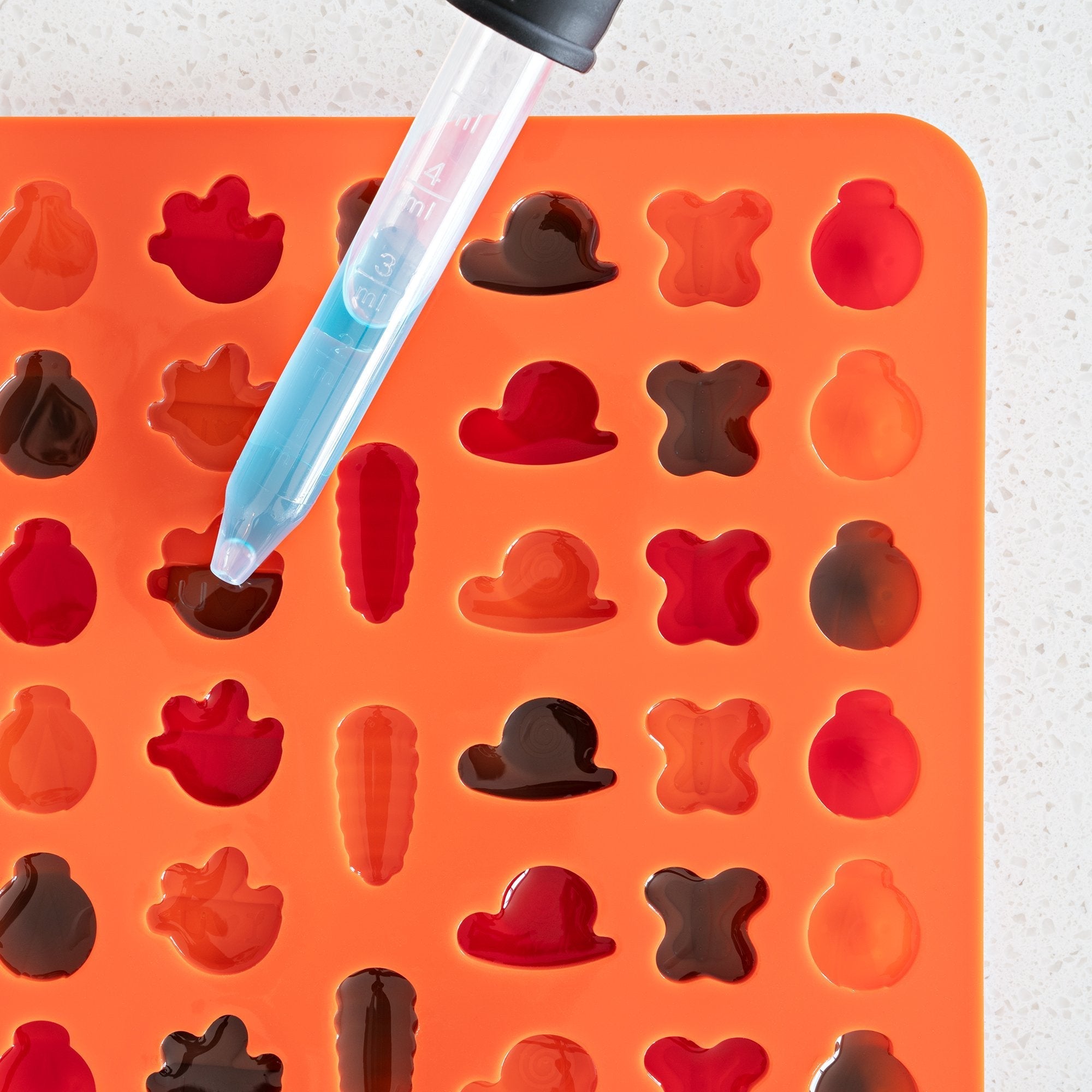 Ongrok Silicone Gummy Molds with Droppers - Discreet Smoker