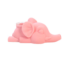 Silicone Elephant Hand Pipe - Discreet Smoker