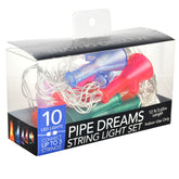 Pulsar Pipe Dreams Water Pipe LED String Light Set - 12ft - Discreet Smoker