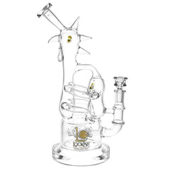 Lookah Glass Chicken Recycler Water Pipe | 12.25" | 14mm F - Discreet Smoker