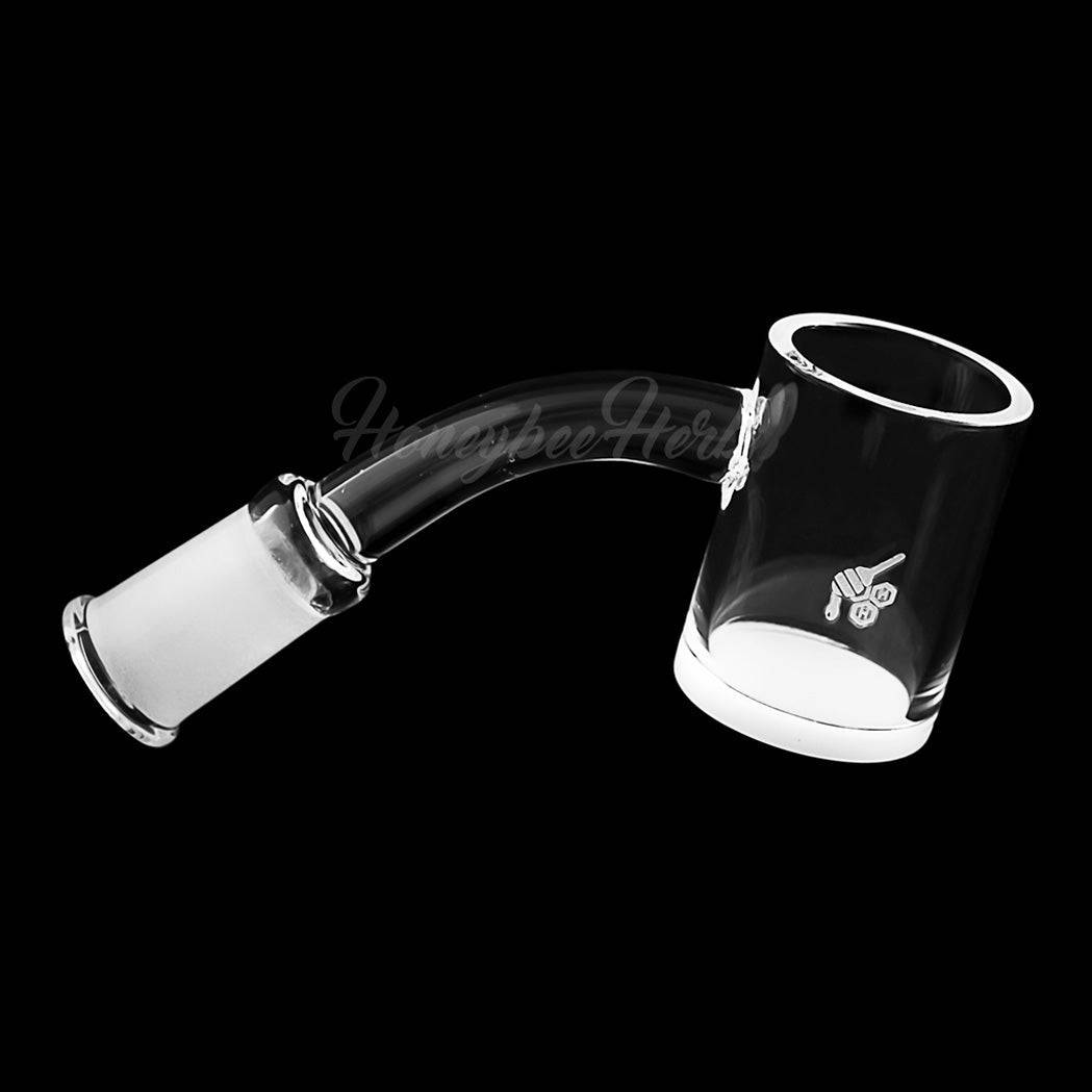 HONEY & MILK QUARTZ BANGER - 45° DEGREE | YL - Discreet Smoker