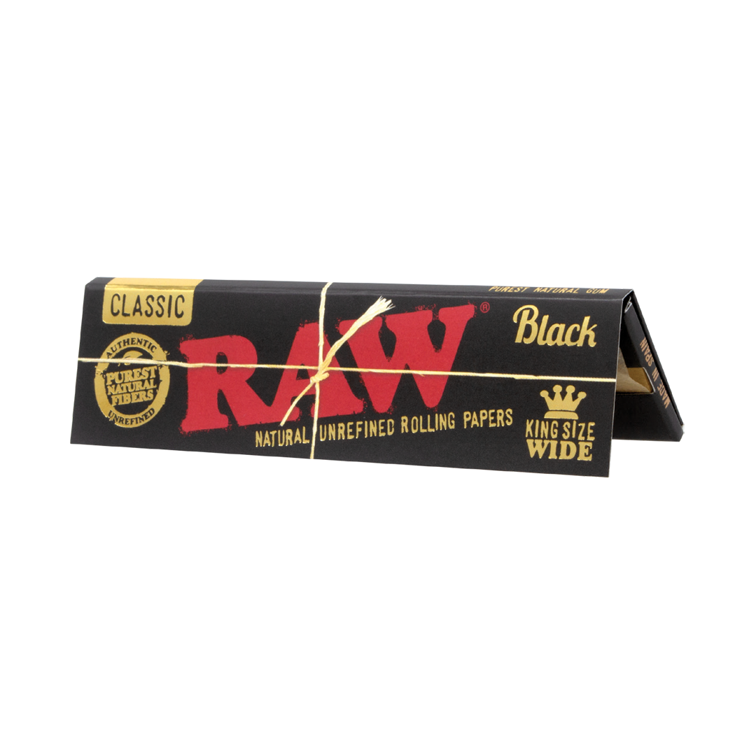RAW Classic Black Rolling Papers - Discreet Smoker