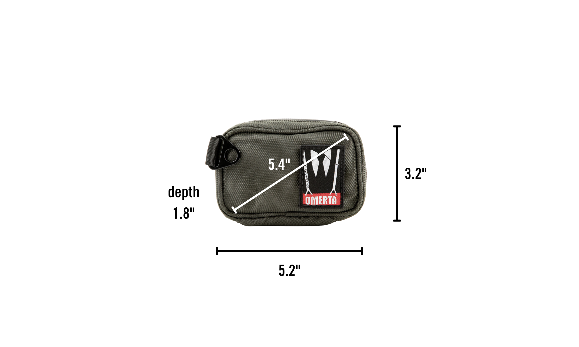 Dime Bags Boss Smell Proof Bag - Discreet Smoker