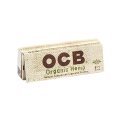 OCB Organic Hemp Rolling Papers & Tips - Discreet Smoker