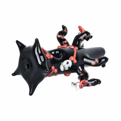 Spooky Halloween Tree Glass Hand Pipe - 5" - Discreet Smoker