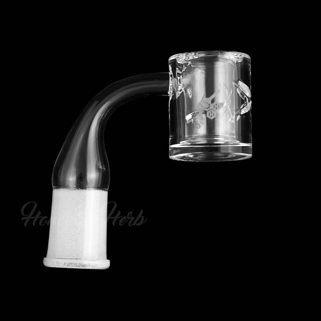 HONEY CHAMBER QUARTZ BANGER - 90° DEGREE | YL - Discreet Smoker