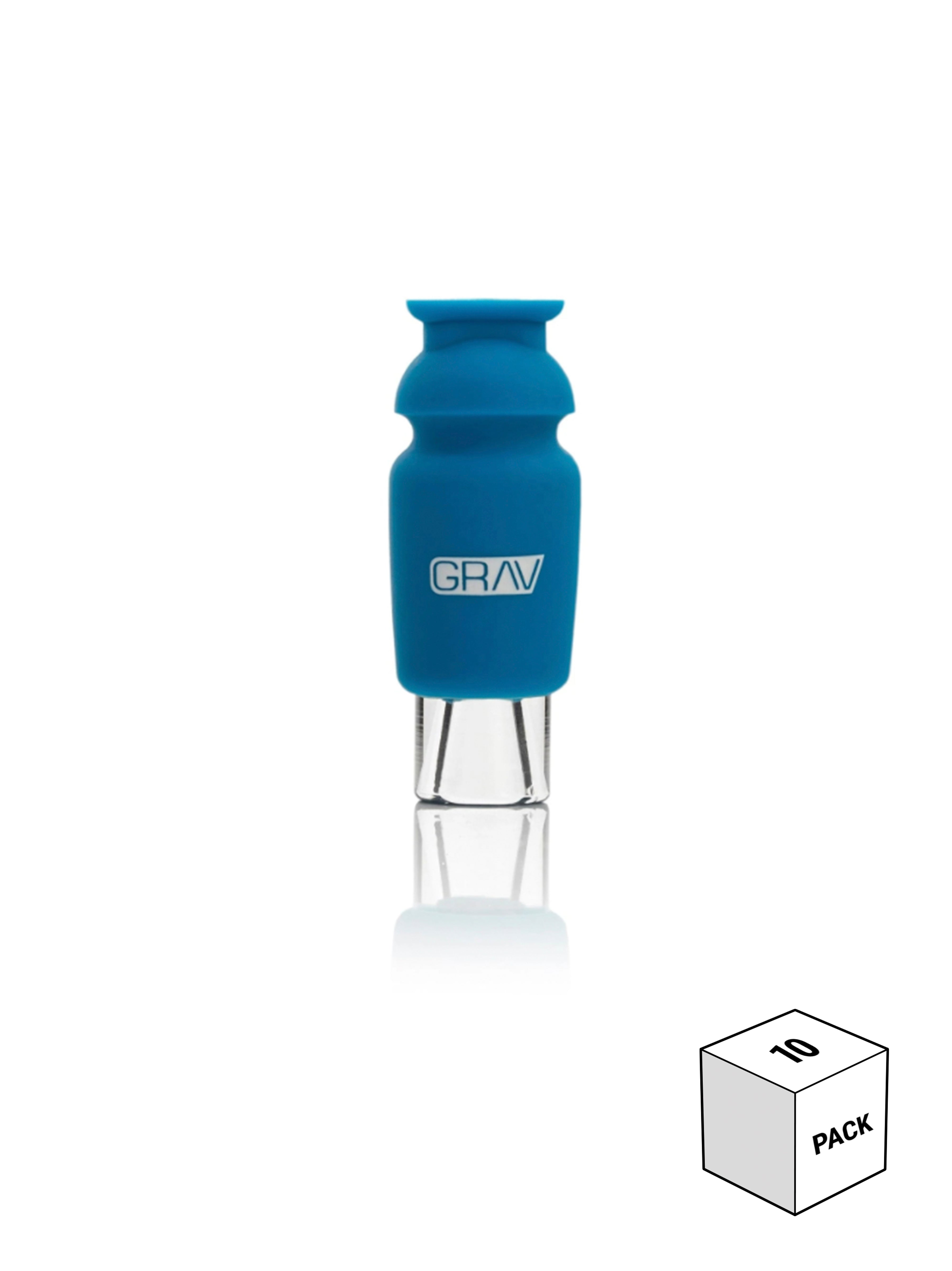 GRAV® Silicone-Capped Glass Crutch 10packs - Discreet Smoker