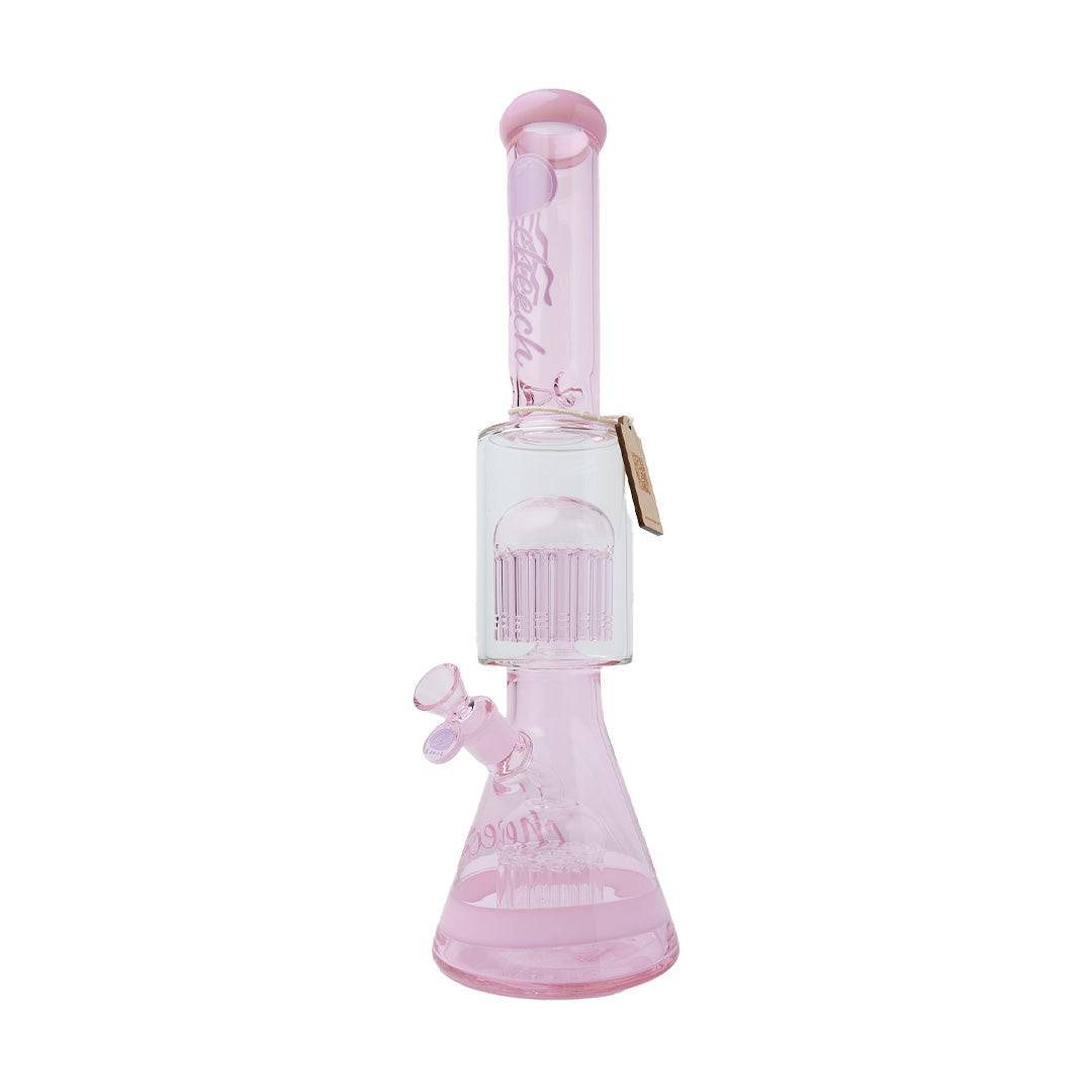 Cheech Glass 18" Double Trouble Water Pipe - Discreet Smoker