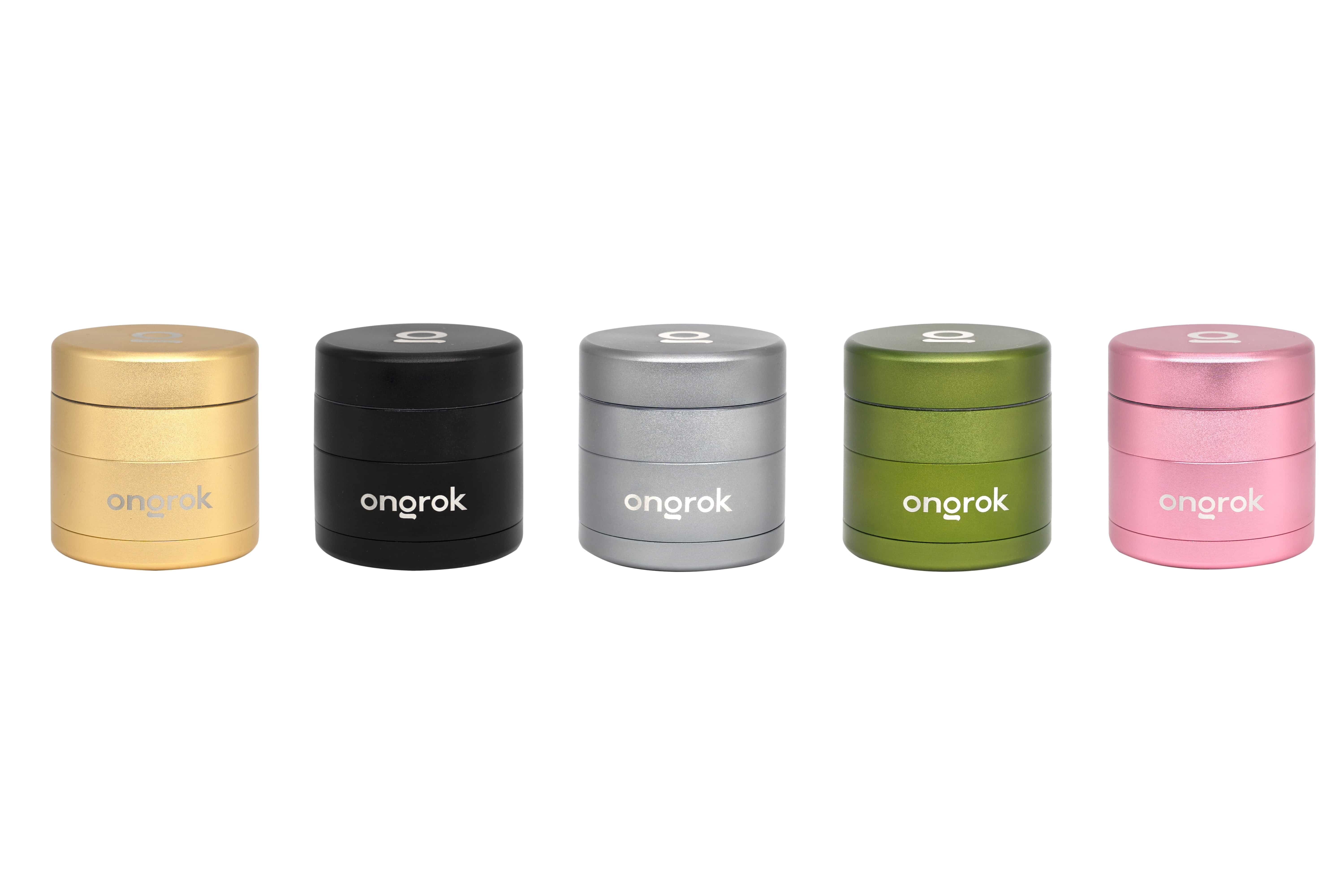 Ongrok Mini 4 Piece EZ Grinder (2.2 inch) - Discreet Smoker