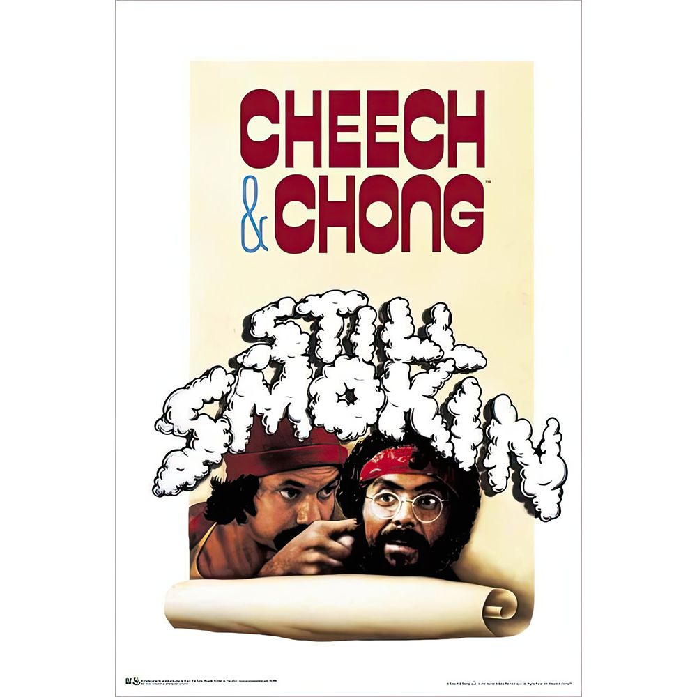 Cheech & Chong Still Smokin Poster - 24"x36" - Discreet Smoker