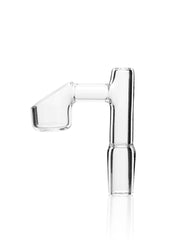 GRAV® Quartz Angled Banger 14mm Male - 90° - Discreet Smoker