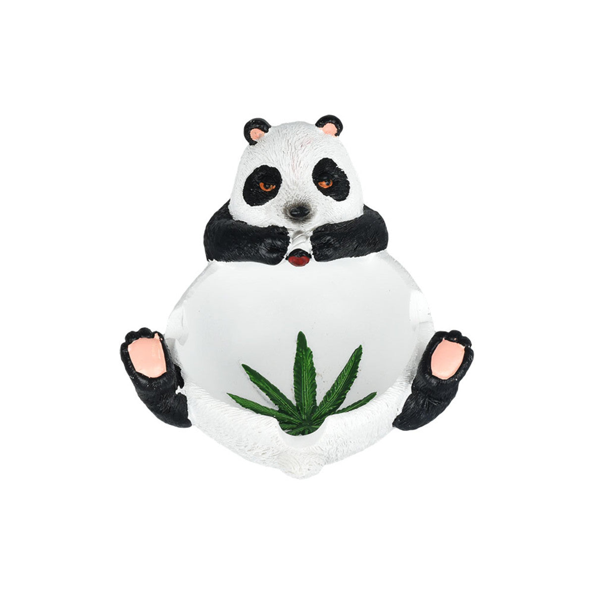Relaxed Stoner Panda Ashtray | 5.25"x4.5" - Discreet Smoker