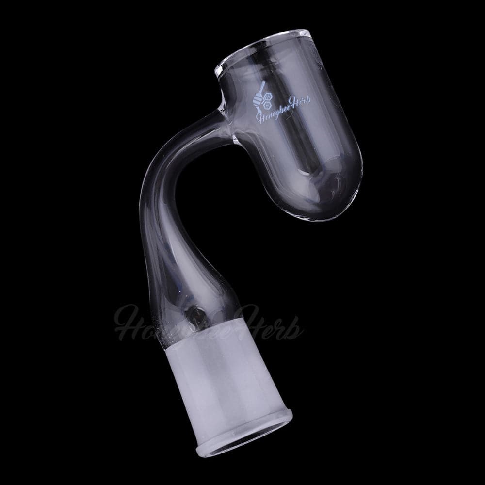 HONEY BEVEL DEEP BOWL QUARTZ BANGER - 90° DEGREE | BL - Discreet Smoker
