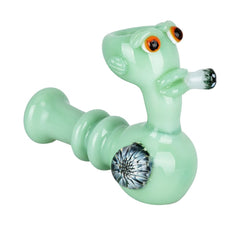 Smoking Alien Glass Hand Pipe - 5" - Discreet Smoker