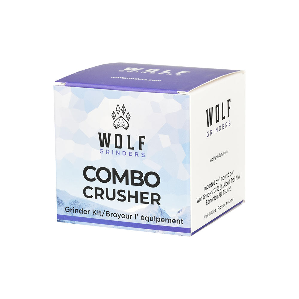 Wolf Grinders Combo Crusher All-In-One Cannabis Kit | 2.7" - Discreet Smoker