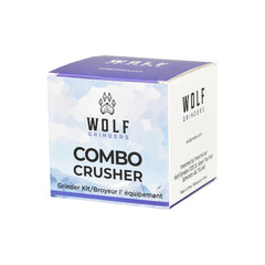 Wolf Grinders Combo Crusher All-In-One Cannabis Kit | 2.7" - Discreet Smoker
