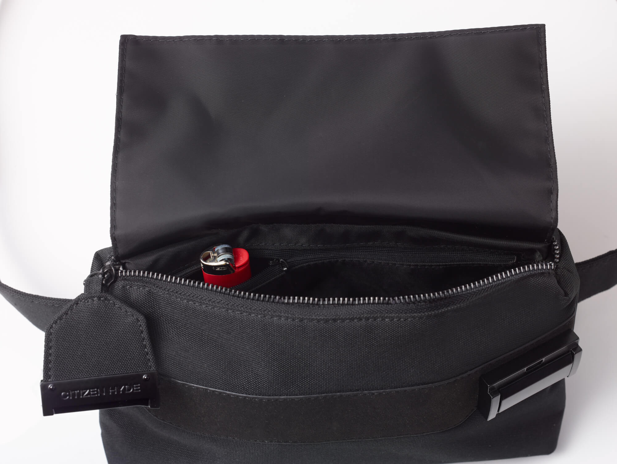 Citizen Hyde Lockable, Odor Resistant Belt Bag, The Marley - Discreet Smoker