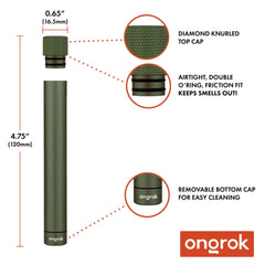 Ongrok Premium Storage Tube | Single - Discreet Smoker