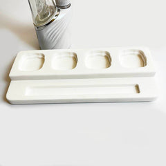 Durable Corian Dab Stand for Organizing Concentrate Jars and your Favorite Tools - Discreet Smoker
