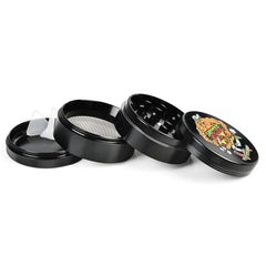 Pulsar Artist Series Grinder | Wooden Cyclops Skateburger - Discreet Smoker