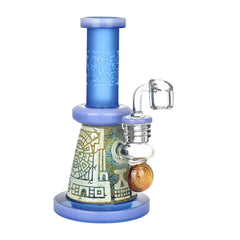 Aztec Mandala Dab Rig - 7.5"/14mm F - Discreet Smoker