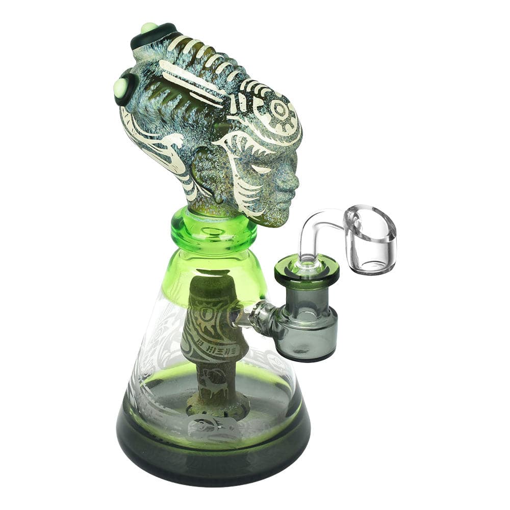 Kokopelli Alien Head Dab Rig - 8"/14mm F - Discreet Smoker