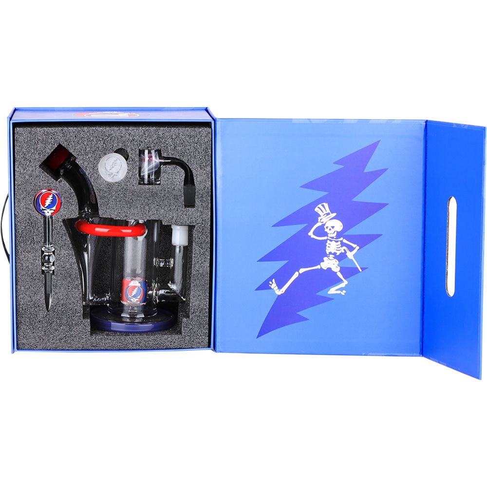 Grateful Dead x Pulsar Honest Tune Recycler Rig Set - 8.5" / 14mm F - Discreet Smoker