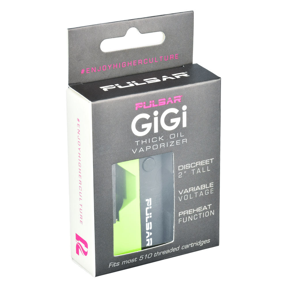 Pulsar Gigi Oil Cartridge Vaporizer - Discreet Smoker