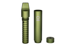 Aluminum Multi-Hitter with Cooling Spiral - Discreet Smoker