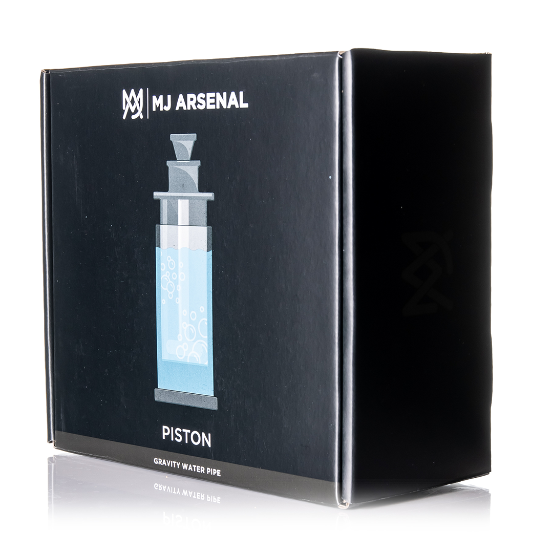 MJ Arsenal Piston Gravity Bong - Discreet Smoker