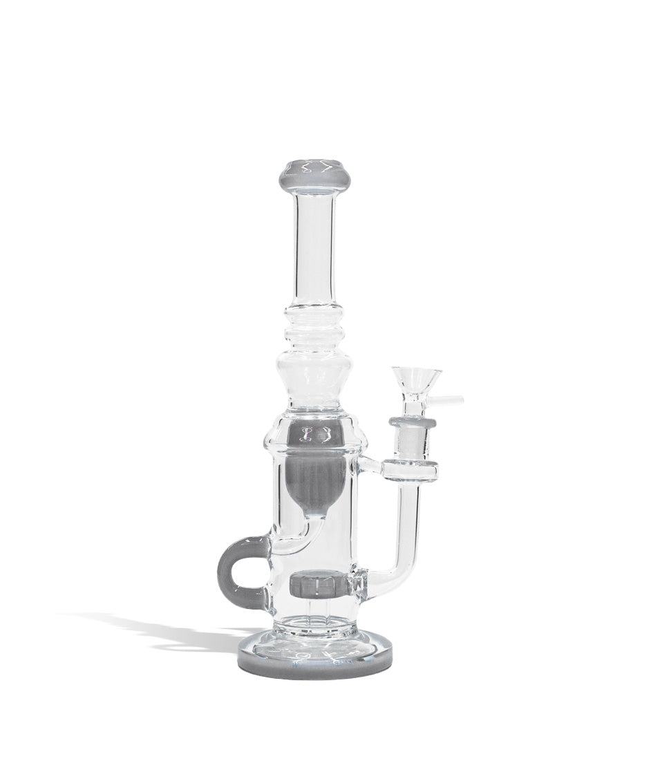 10 Inch Water Pipe with Color Matching Base, Perc, Diffuser, and Mouthpiece - Discreet Smoker
