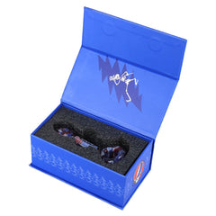 Grateful Dead x Pulsar Acid Rain Glass Spoon Pipe - 4.5" - Discreet Smoker