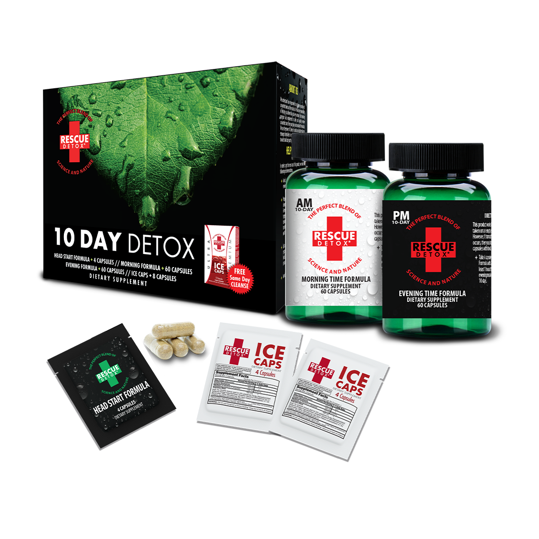 Rescue Detox Permanent Detox Kits - Discreet Smoker