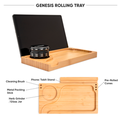 GENESIS storage Box and smoking tool kit - Discreet Smoker