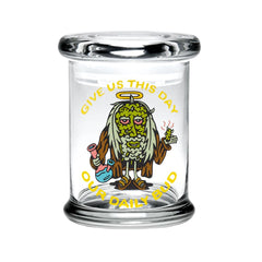 420 Science Pop Top Jar - Discreet Smoker
